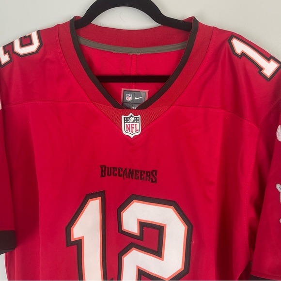 NWT NFL Apparel Tom Brady #12 Tampa Bay Buccaneers Men's Jersey Shirt Large Nike - Picture 5 of 10